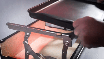 Cuisson à la plancha en fonte d’aluminium M.FOG